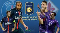 Internastional Champions Cup 2015: Paris Saint-Germain vs Fiorentina (Bola.com/Samsul Hadi)