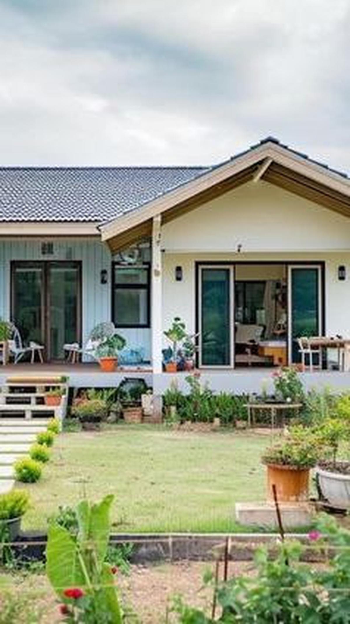 Rumah Minimalis Modern Pinggir Sawah