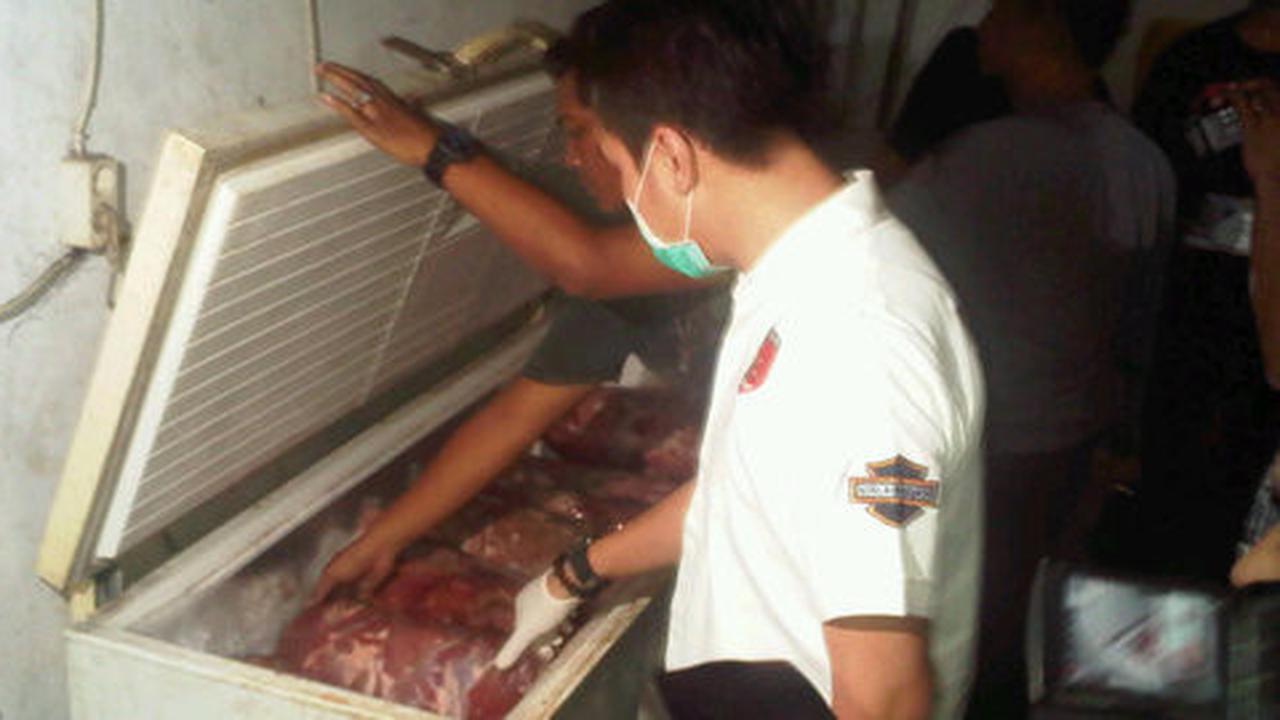 Polisi tetapkan 2 pedagang daging celeng di Surabaya jadi tersangka