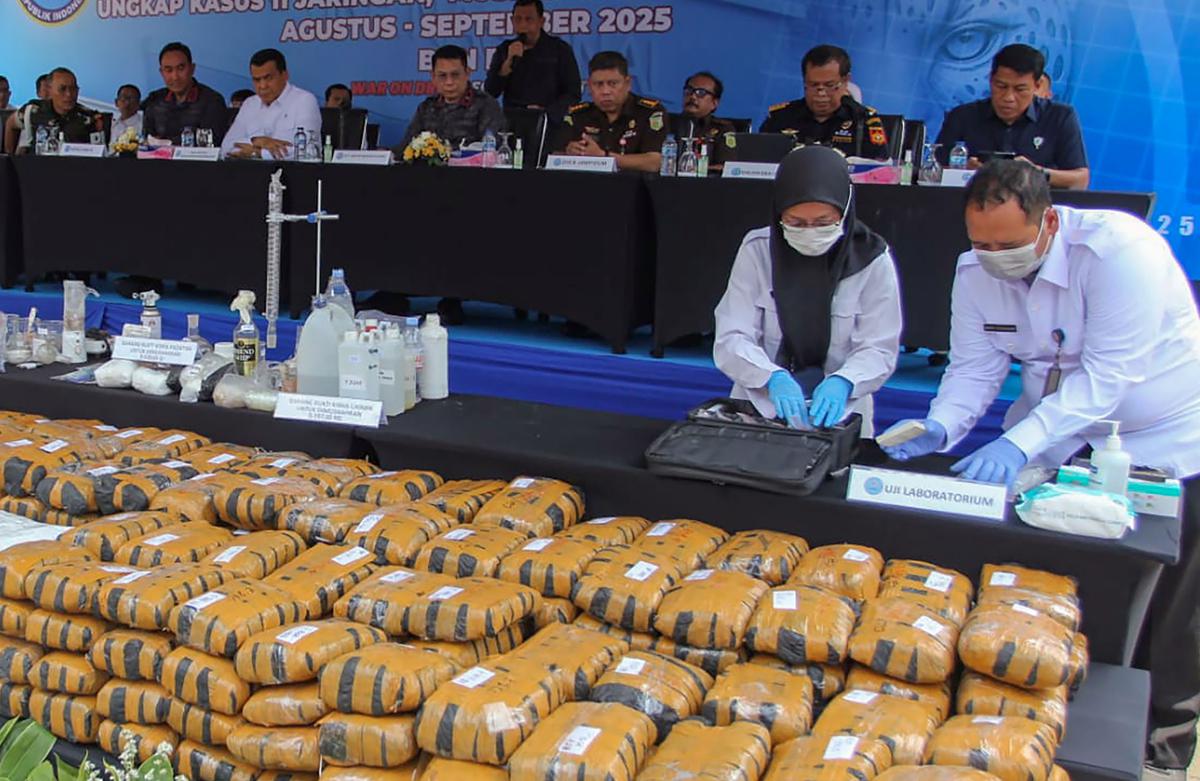 FOTO: BNN Bongkar 11 Jaringan Narkoba, Selamatkan 1,1 Juta Jiwa dari Bahaya Barang Haram