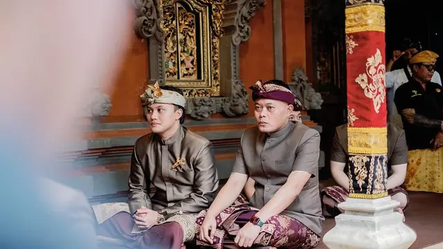 6 Potret Sule Dampingi Rizky Febian di Upacara Mepamit, Disambut Keluarga Mahalini