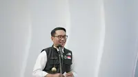 Gubernur Jawa Barat (Jabar) Ridwan Kamil saat meresmikan Creative Centre Kota Bogor, Selasa (25/5/2021). (Foto: Yogi P/Biro Adpim Jabar)