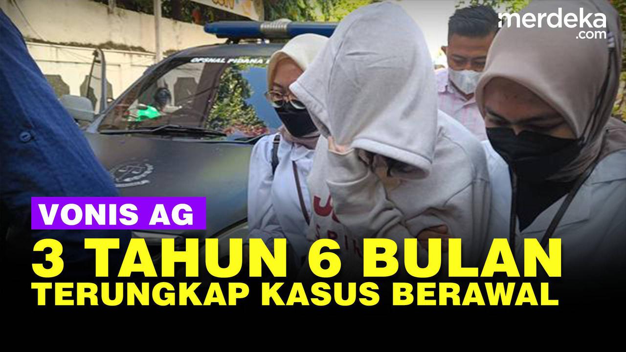 VIDEO: AG Pacar Mario Dandy Divonis 3 Tahun 6 Bulan Penjara Terlibat Aniaya David
