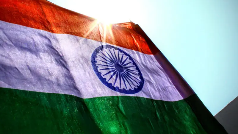 Ilustrasi bendera India. (Unsplash/Aniyora J)