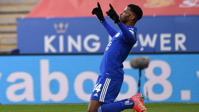 FOTO: Iheanacho Cetak 2 Gol, Leicester City Depak Manchester United dari Piala FA - Kelechi Iheanacho