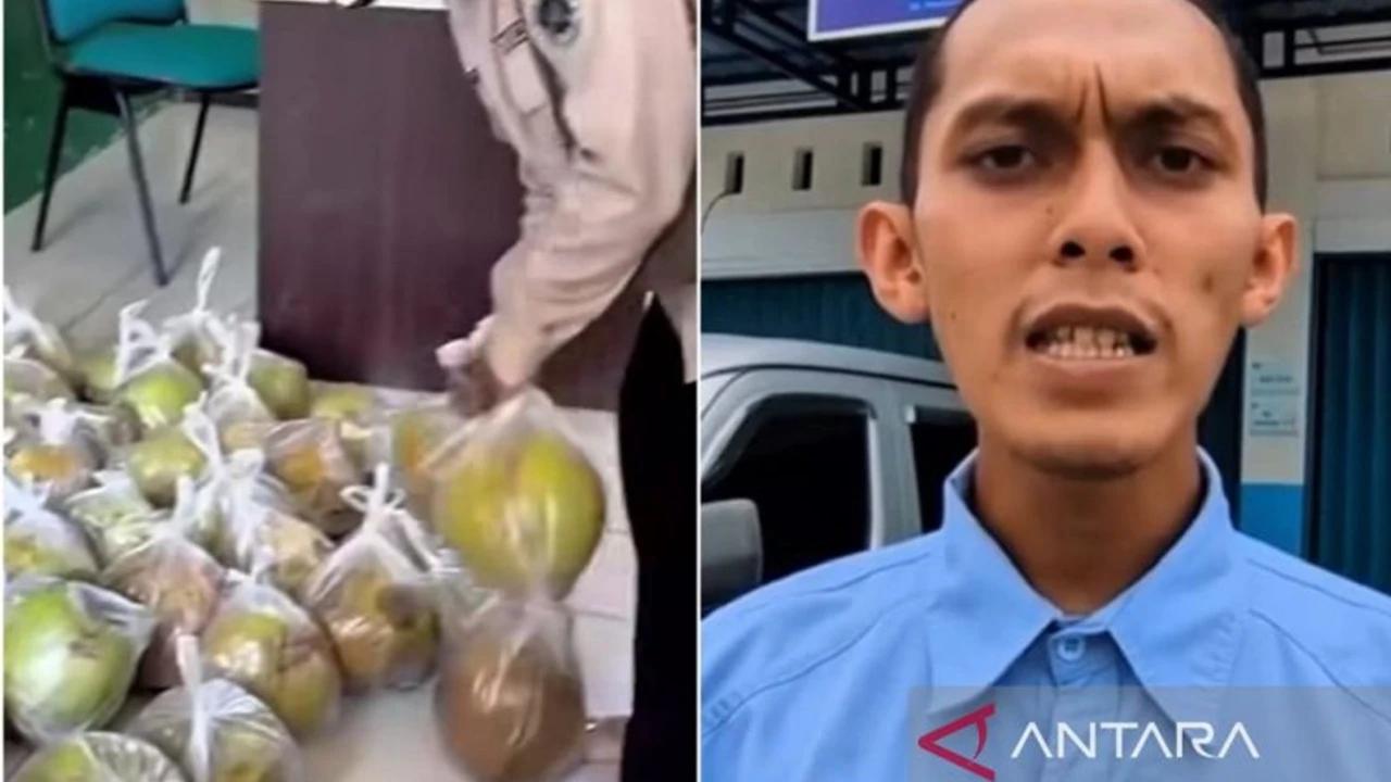 Viral Murid SD Terima MBG Kelapa Muda Utuh, Begini Pembelaan SPPG Gas Alam Badak