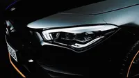 Penampakan lampu utama generasi kedua Mercedes-Benz CLA. (Paultan)
