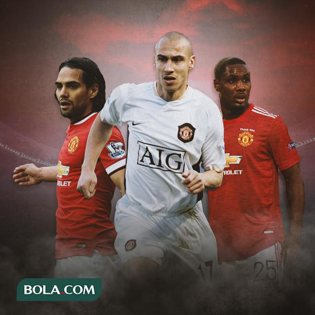 Ilustrasi - Odion Ighalo, Radamel Falcao, Henrik Larsson