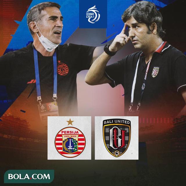 BRI Liga 1 - Duel Pelatih - Persija Jakarta Vs Bali United
