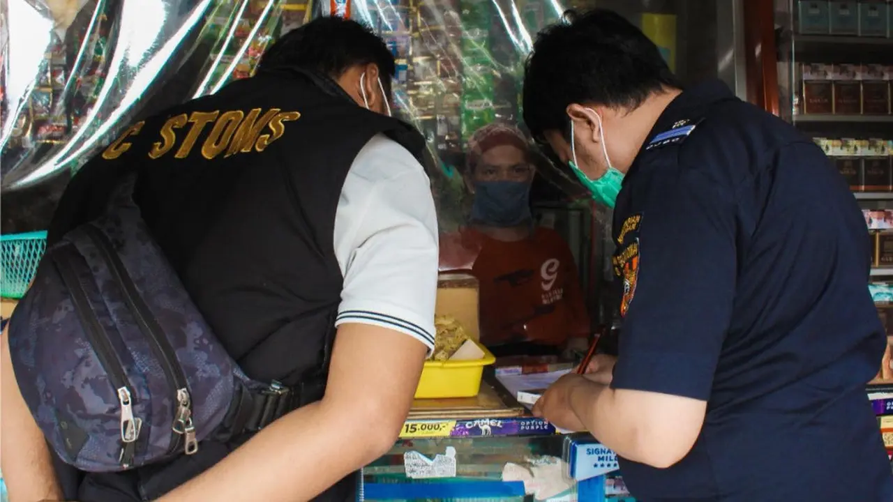 Cegah Rokok Ilegal Beredar, Bea Cukai Gencar Operasi Pasar Produk Rokok di Triwulan I 2021