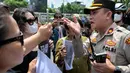 Sejumlah organisasi masyarakat sipil hingga akademisi menolak rancangan RUU TNI yang direncanakan disahkan jadi undang-undang dalam rapat paripurna pada Kamis (20/3/2025) hari ini. (BAY ISMOYO/AFP)