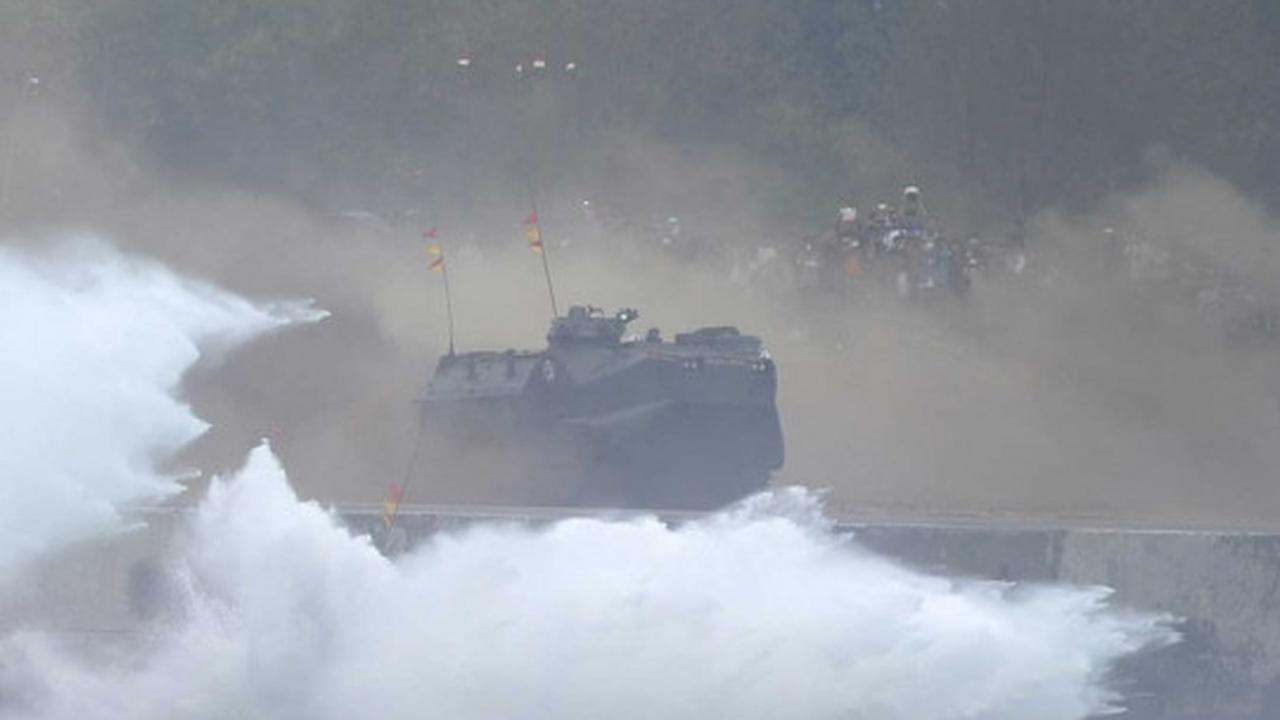 Aksi TNI AL unjuk kemampuan infiltrasi serangan musuh di laut