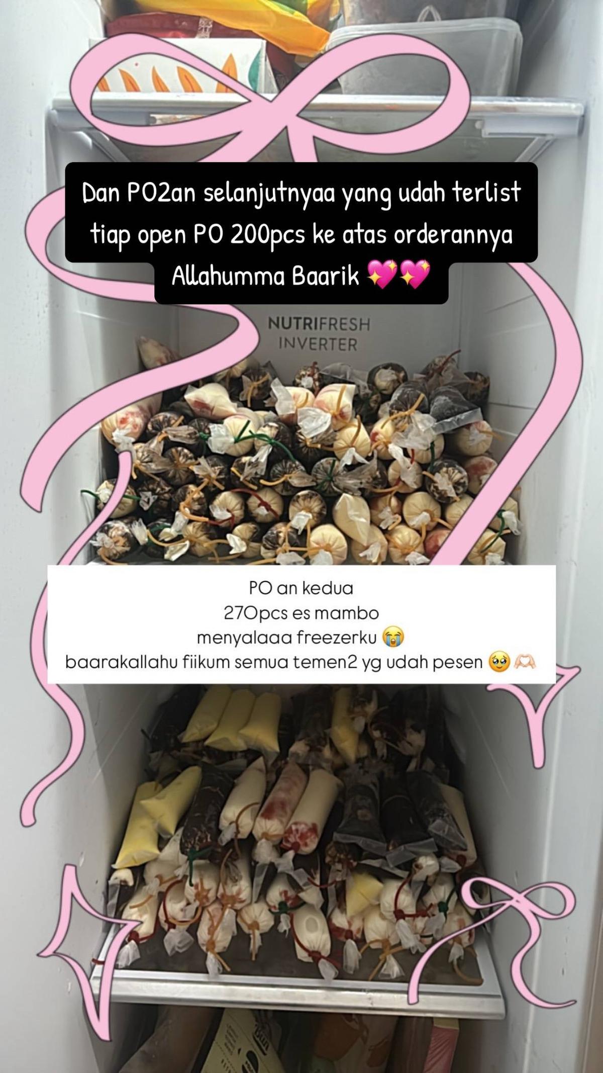 Terjual 1000 Lebih dalam Seminggu, Kisah Sukses Wanita Bikin Usaha Es Mambo Ini Curi Perhatian