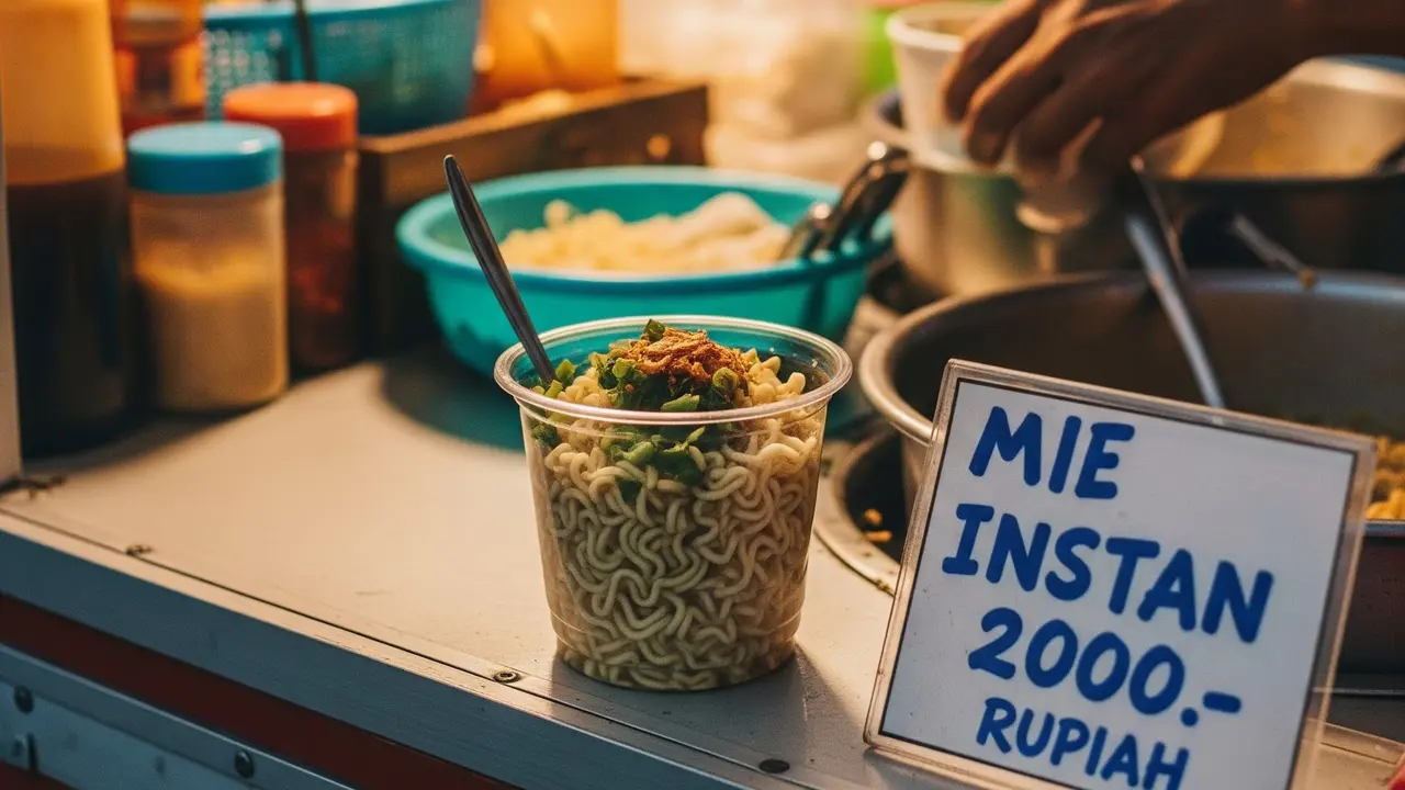 Ide Jualan Mie Harga Rp 2000