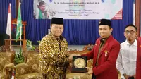 Wakil Ketua MPR, Hidayat Nur Wahid (HNW) memberikan Orasi Kebangsaan 'Merawat Kebhinnekaan dan Memajukan Pemuda Menuju Indonesia'.