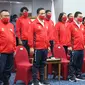 Anies Baswedan melepas kontingen DKI Jakarta ke PON XX Papua. (Foto: Pemprov DKI Jakarta)