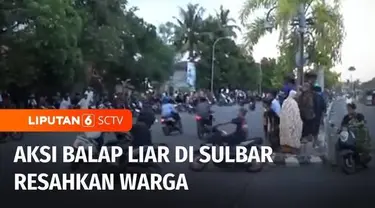 Aksi balap liar di Polewali Mandar, Sulawesi Barat, kembali kambuh begitu bulan suci Ramadan tiba. Selain mengganggu ketenangan umat yang tengah beribadah, aksi balap liar ini mengganggu dan berisiko mencelakai pengguna jalan.