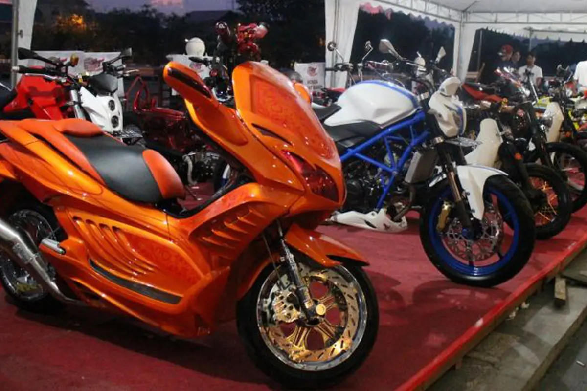 Kontes Modifikasi Motor Honda dibuka di Banjarmasin