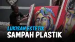 vertical lukisan estetik