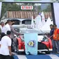 Pembukaan Danau Toba Kejurnas Rally 2022 di Terminal Sosor Saba, Parapat, Jumat, 5 Agustus 2022