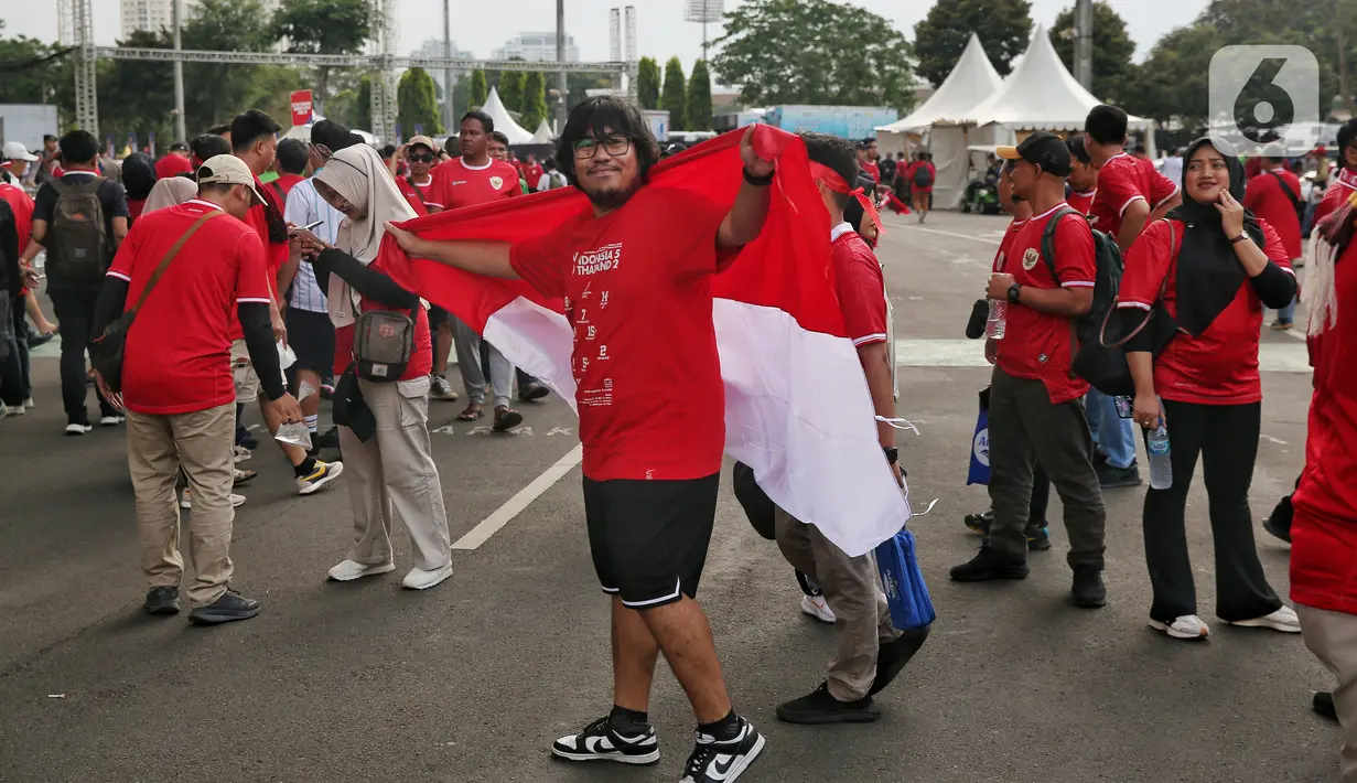 Diketahui, timnas Indonesia akan menjamu Australia di SUGBK. (Liputan6.com/Angga Yuniar)