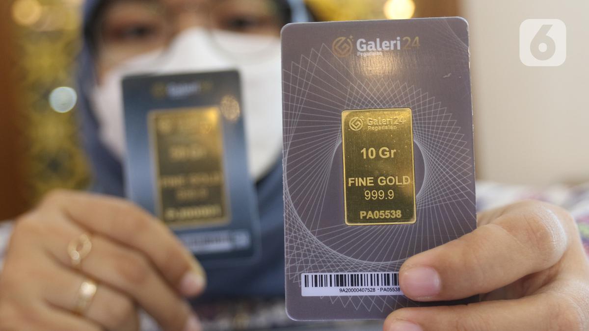 Harga Emas Antam Kembali Sentuh Level Tertinggi Hari Ini 24 Januari 2025, Tengok Rinciannya