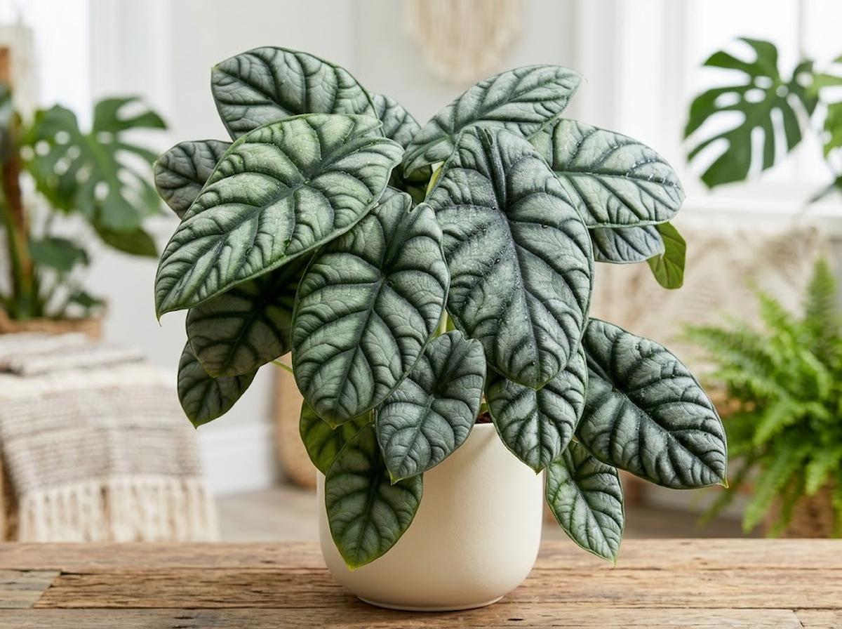 Alocasia &lsquo;Dragon Scale&rsquo; (Alocasia baginda &lsquo;Dragon Scale&rsquo;)