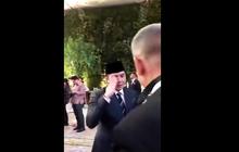 VIDEO: Presiden Prabowo Subianto berkunjung ke Rajghat Memorial, New Delhi, India, dalam rangka melakukan upacara peletakan karangan bunga,