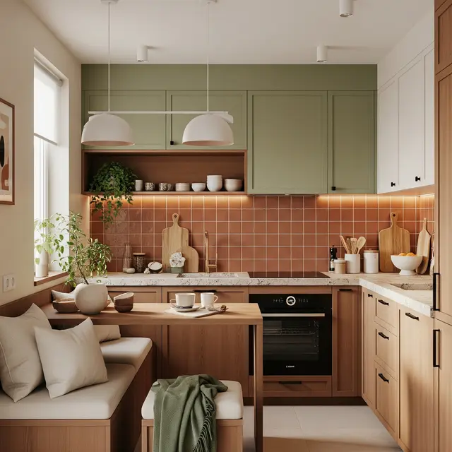 Model Dapur Cantik Minimalis Terbaru (Image by Gemini AI)
