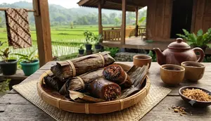 Cara Membuat Kue Lompong Sagu Minang Panggang Teflon yang Kenyal dan Legit
