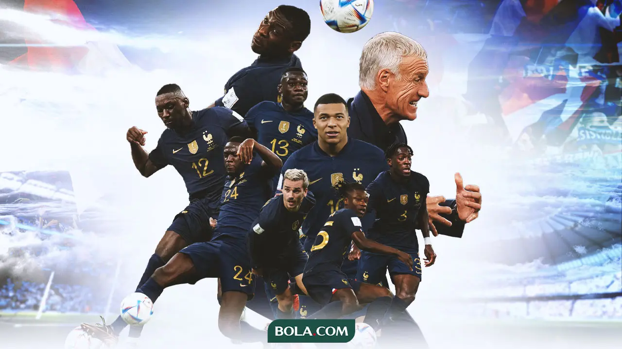 Piala Dunia 2022 - Ilustrasi Timnas Prancis