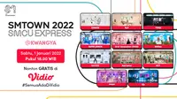 Vidio turut menayangkan kemeriahan Konser SMTOWN LIVE 2022: SMCU EXPRESS @KWANGYA. (Dok. Vidio)