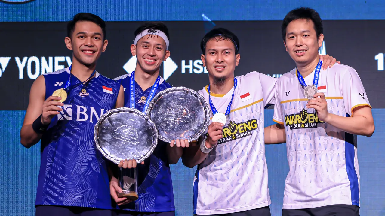Fajar Alfian/Muhammad Rian Ardianto - Mohammad Ahsan/Hendra Setiawan - All England 2023