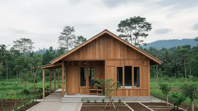 9 Model Rumah Minimalis Desa Cocok untuk Hidup Sederhana Tanpa Utang, Nyaman dan Asri