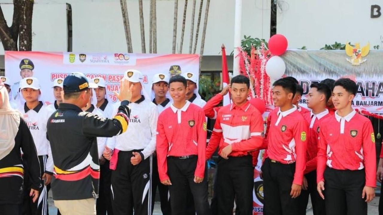 Paskibraka Banjarmasin 2026: 34 Calon Siap Kibarkan Bendera HUT ke-81 RI