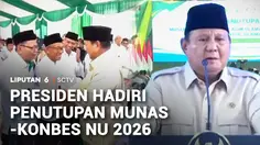 Hadiri Penutupan Munas-Konbes NU 2026, Presiden Prabowo Puji Kepekaan Ulama