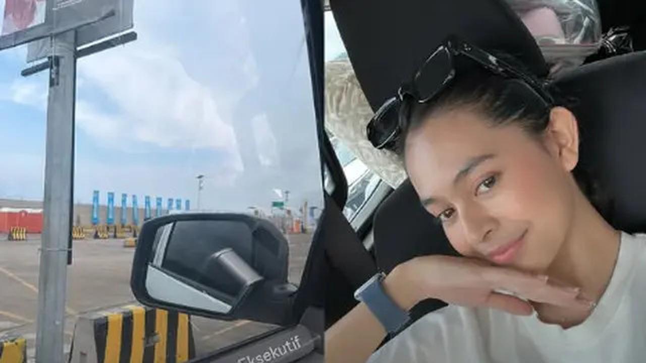 6 Potret Dinda Mahira Mudik Lebaran ke Palembang, Nikmati Perjalanan Lewat Darat