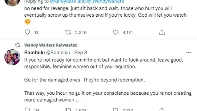 Curhatan Wendy Walters