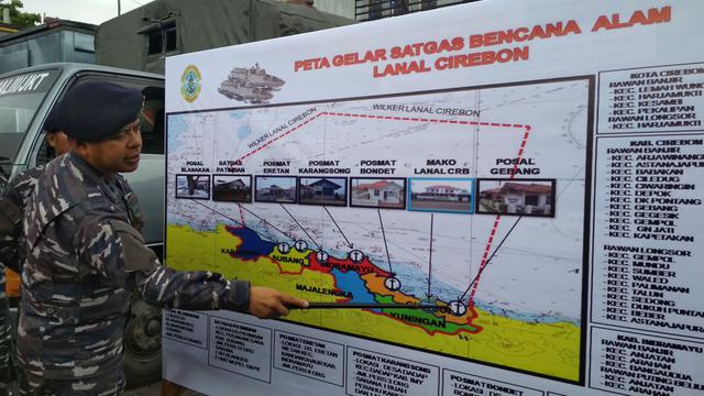 Kesiapan TNI AL Hadapi Cuaca Ekstrim di Perairan Cirebon