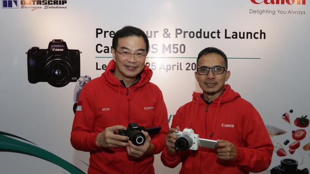 canon eos m50 mirrorless rp 10 jutaan