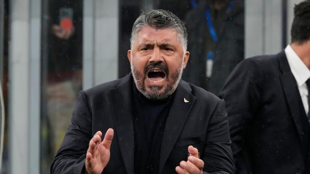 Reaksi pelatih Italia, Gennaro Gattuso vs Norwegia