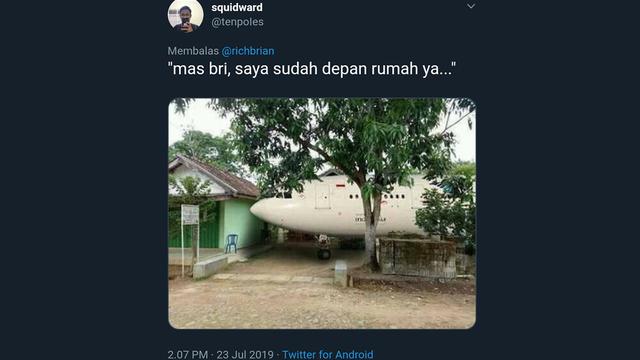 Imajinasi warganet soal Gojek Antarkan Makanan ke Rich Brian