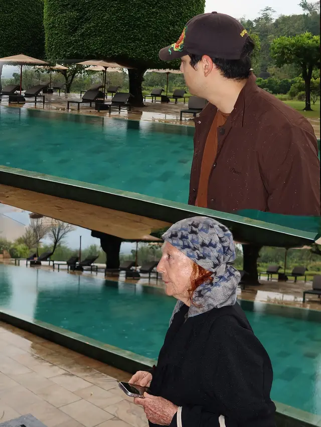 Potret Kedekatan Maxime dan Mertua/ Instagram @lunamaya
