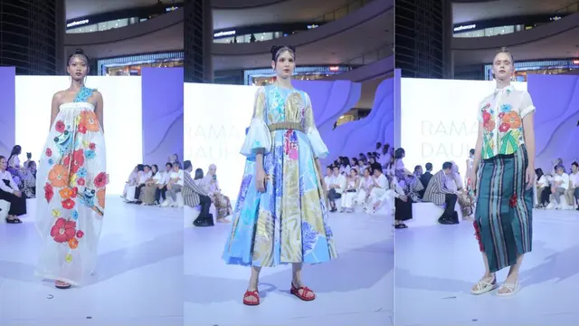 Rama Dauhan, Wilsen Willim dan Mel Ahyar Meriahkan Fashion Nation ke-17 Senayan City Hari Pertama