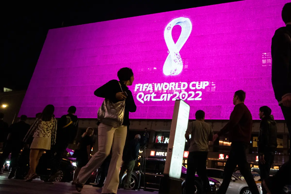 Logo Piala Dunia 2022 Qatar