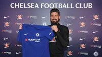 Olivier Giroud resmi digaet Chelsea dari Arsenal. (Chelsea)