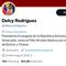 Tangkapan layar profil presiden sementara Venezuela Delcy Rodriguez di platform media sosial X.