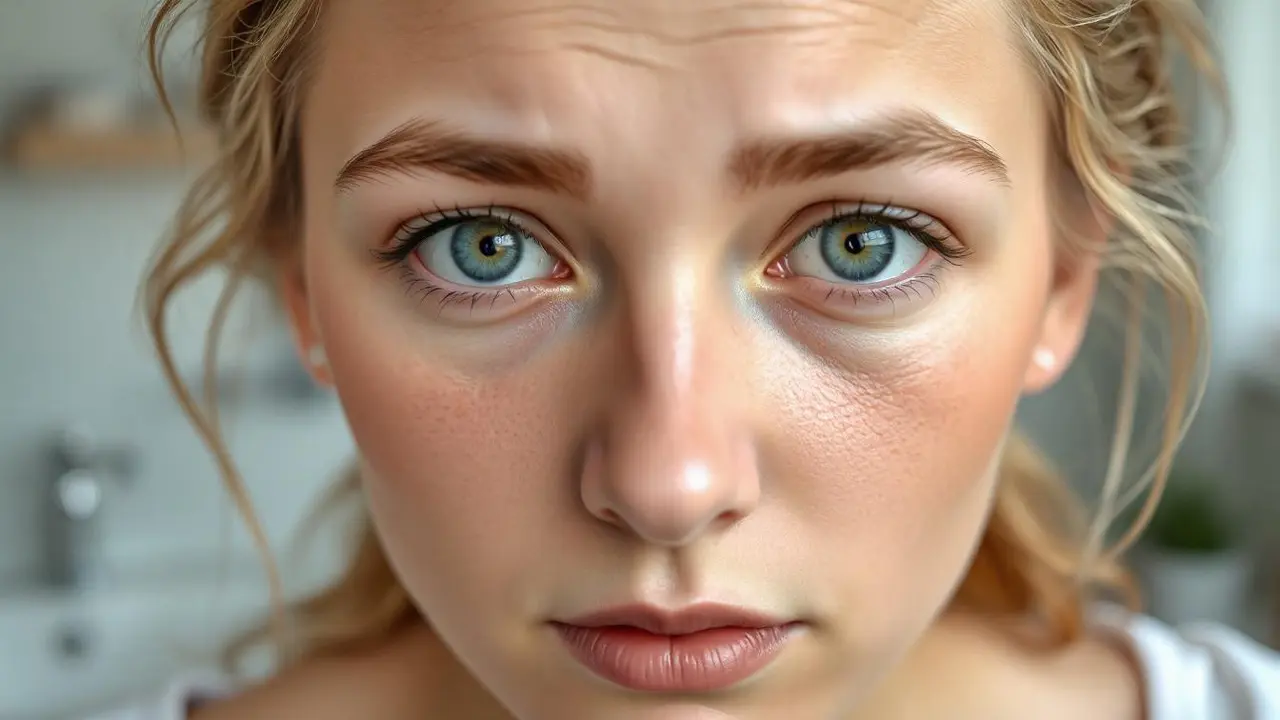 Kantung mata muncul akibat usia, kurang istirahat, atau faktor genetik. Cegah dengan tidur berkualitas, skincare malam, dan perawatan klinis untuk menjaga kulit tetap sehat dan bercahaya. (Ilustrasi by AI)