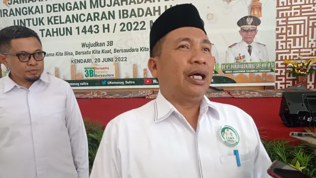 Kakanwil Kemenag Sulawesi Tenggara Zainal Mustamin.(Liputan6.com/Ahmad Akbar Fua)