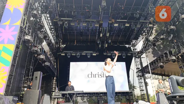 Christie Hibuar Penonton KapanLagi Buka Bareng BRI Festival 2025